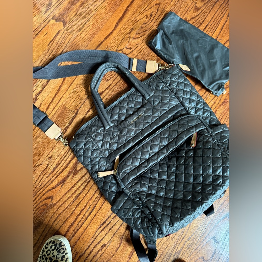 Like new MZ Wallace backpack. Used a handful of times.Comes with Crossbody strap